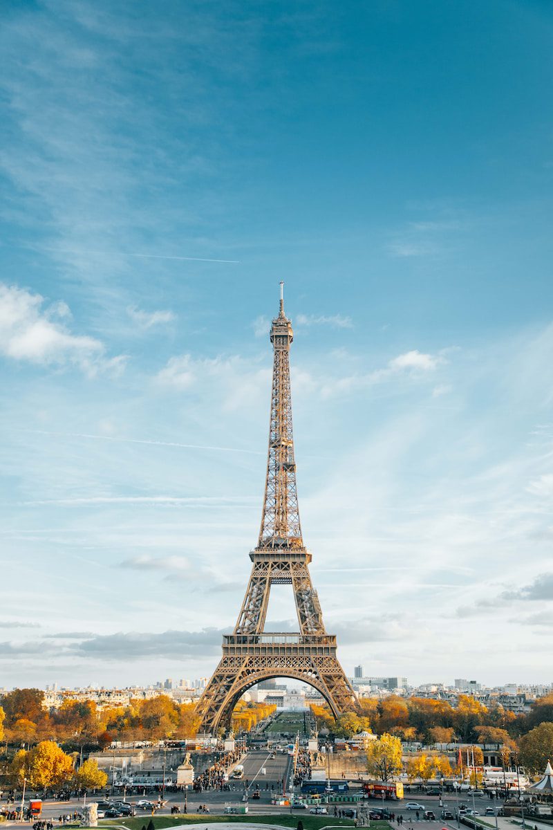 Eiffel tower restaurant during daytime