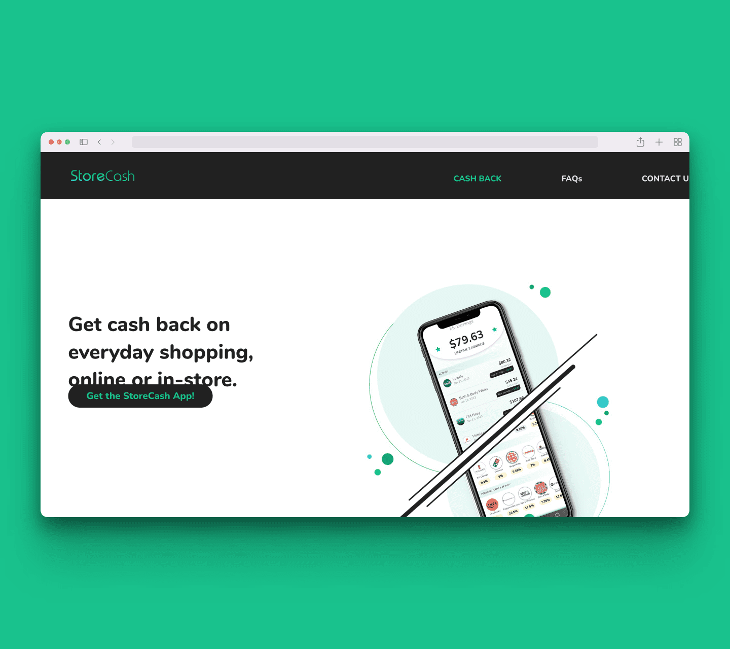 StoreCash app screenshot